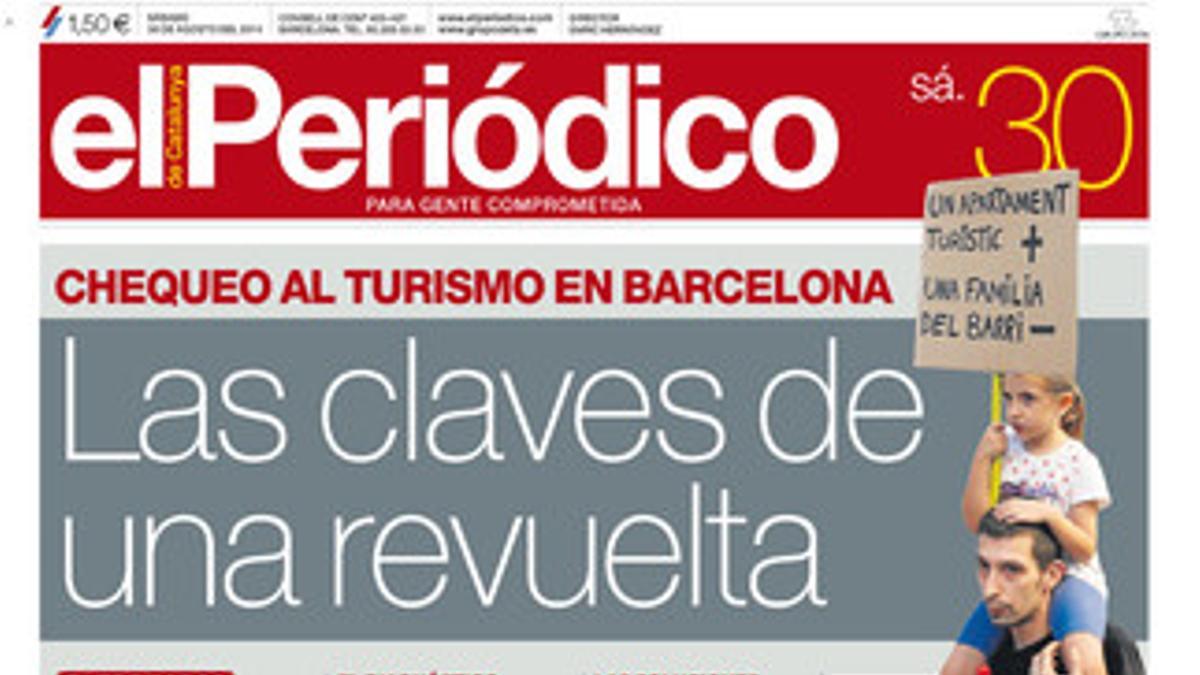 Portada de la edición del 30 de agosto