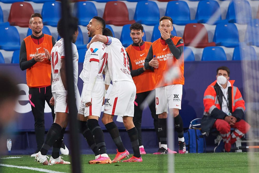 Levante - Sevilla, en imágenes