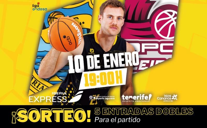 El La Laguna Tenerife se enfrenta al Hiopos Lleida