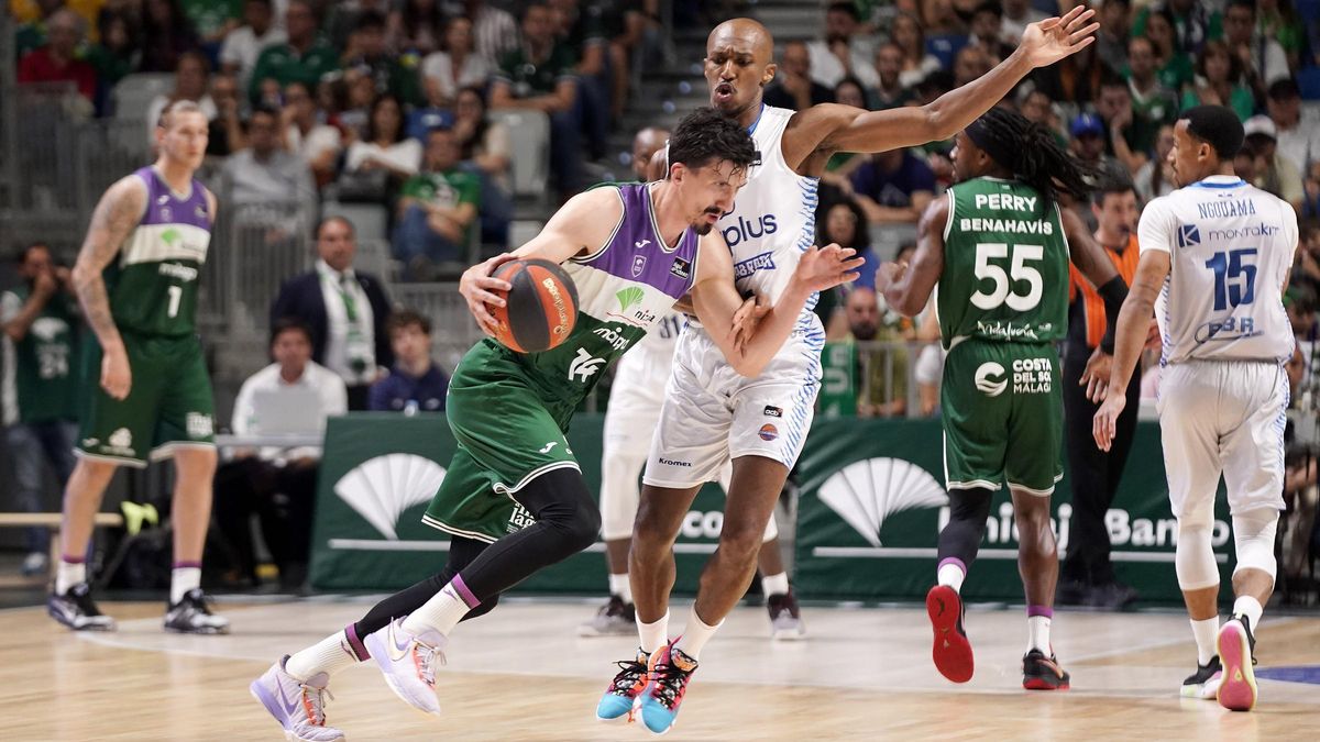 Nihad Djedovic, durante el partido del sábado, frente al Baloncesto Fuenlabrada.