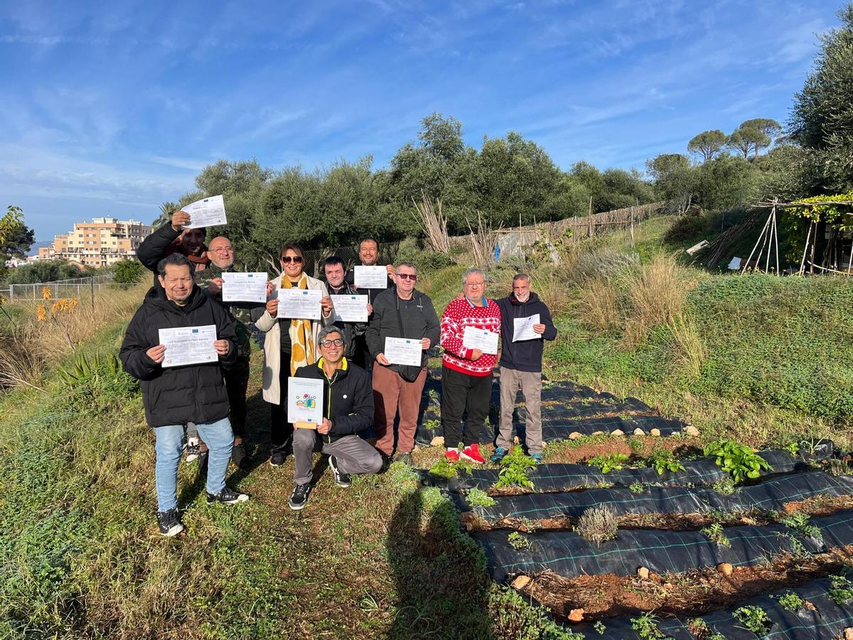 Algunas de las personas que han participado en el programa "PAS A PAS".