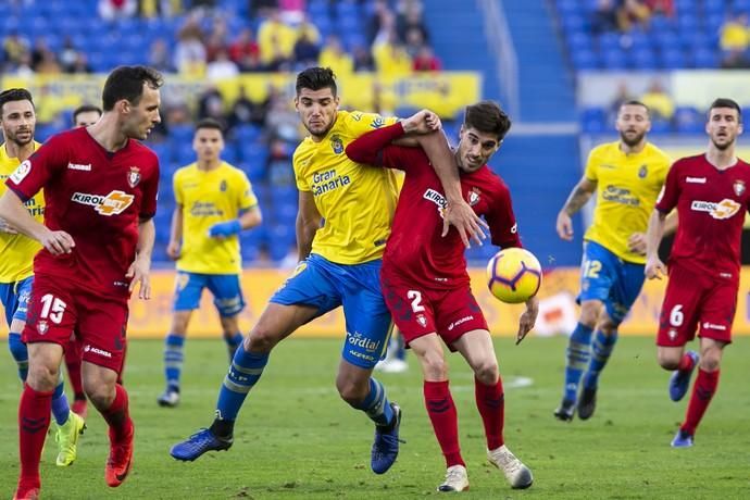 12.01.19. Las Palmas de Gran Canaria. Fútbol segunda división temporada 2018-19. UD Las Palmas - CA Osasuna. Estadio de Gran Canaria . Foto Quique Curbelo