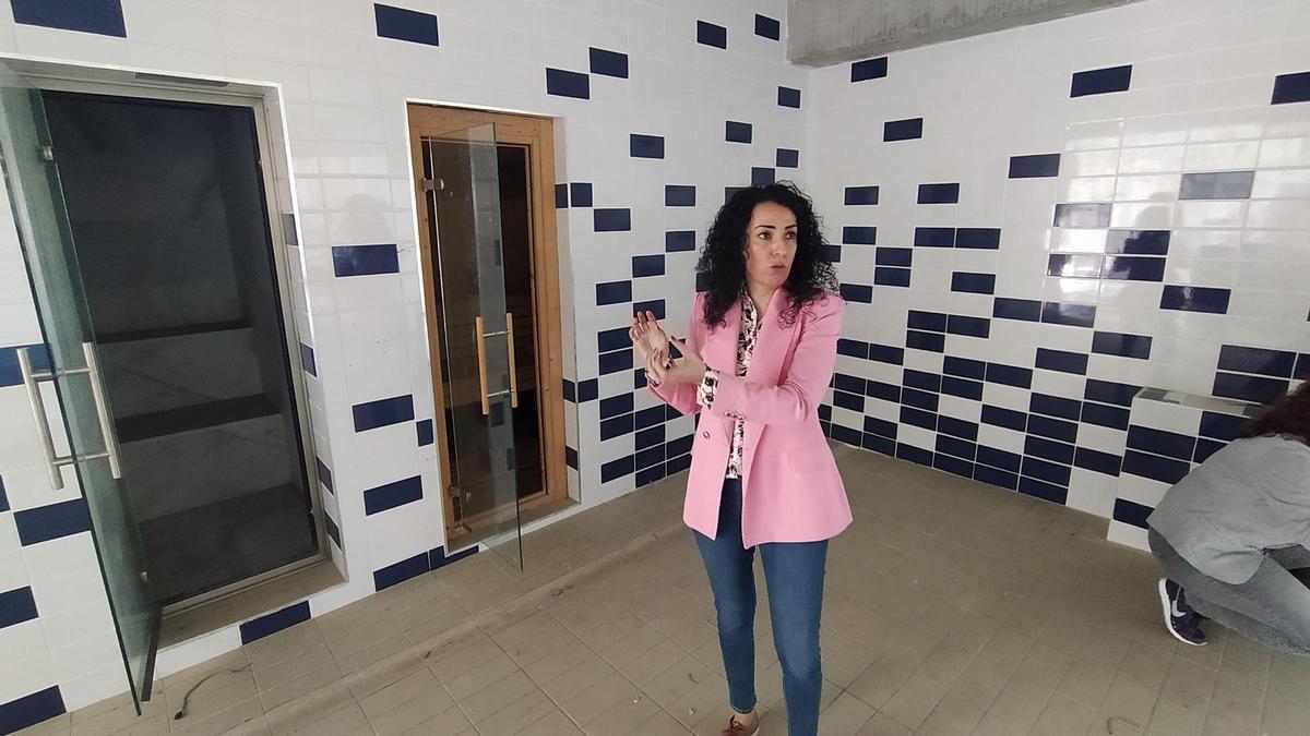 Situación actual de la piscina de Tavernes, en imágenes