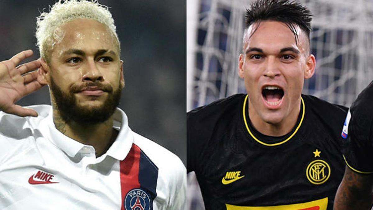 El Barça se debate entre Neymar, Lautaro... o los dos