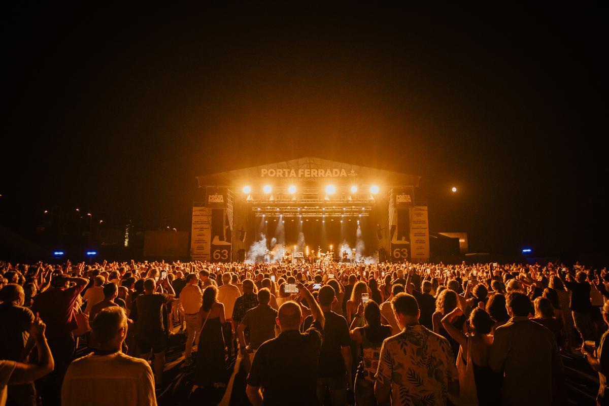 Un concert al Guíxols Arena, l'any passat.