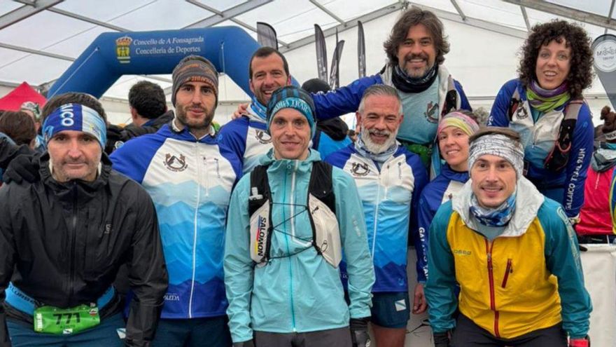 Buena actuación del Galaico en el trail invernal de Burón