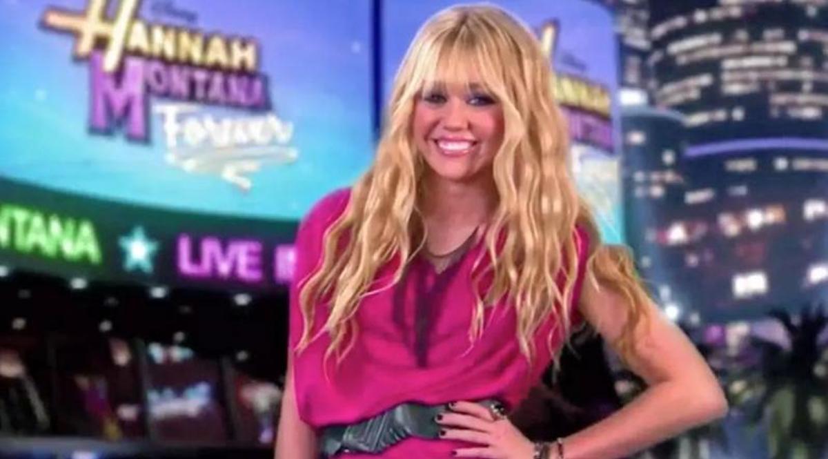 Miley Cyrus fent de Hannah Montana