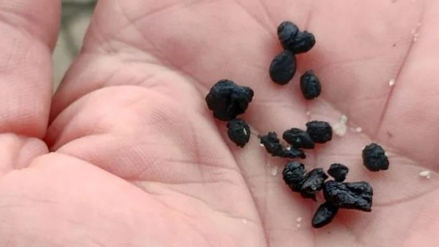 Aparecen pequeñas bolas de fuel en varias playas de toda Galicia