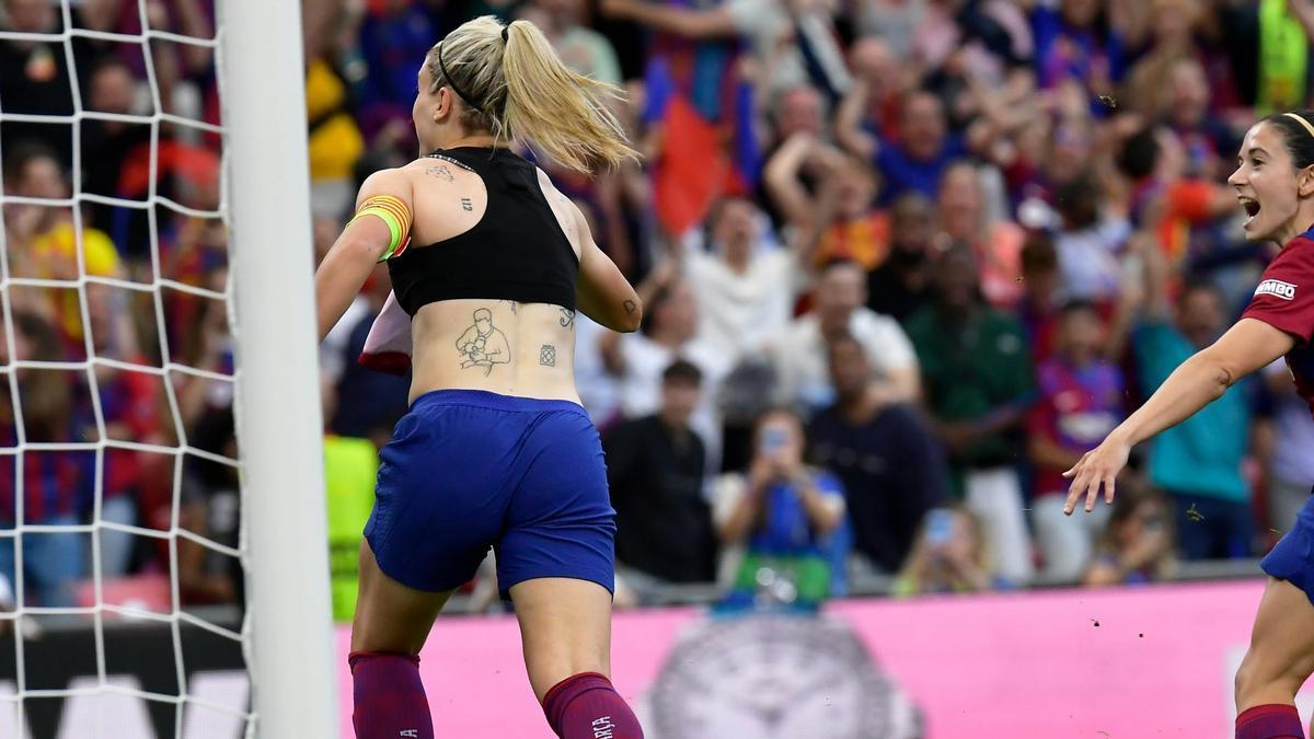 Alexia Putellas sentencia la final con el segundo gol ante el Lyon