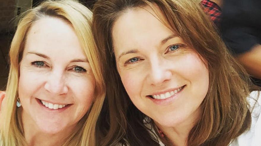 Renee O&#039;Connor y Lucy Lawless.