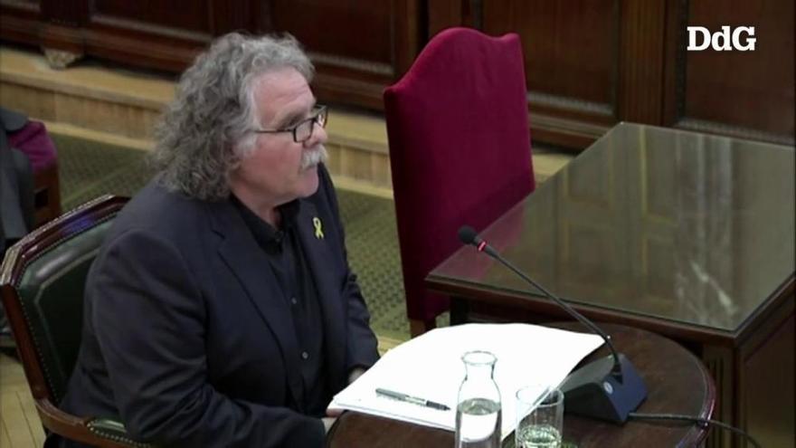 El judici del procés, en directe · Declaracions de Joan Tardà