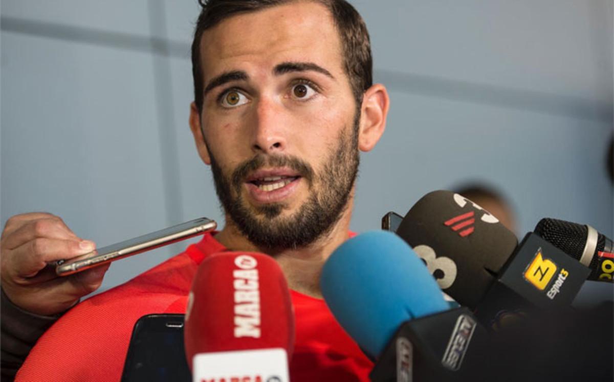 Aleix Vidal habló de su conversación con Luis Enrique