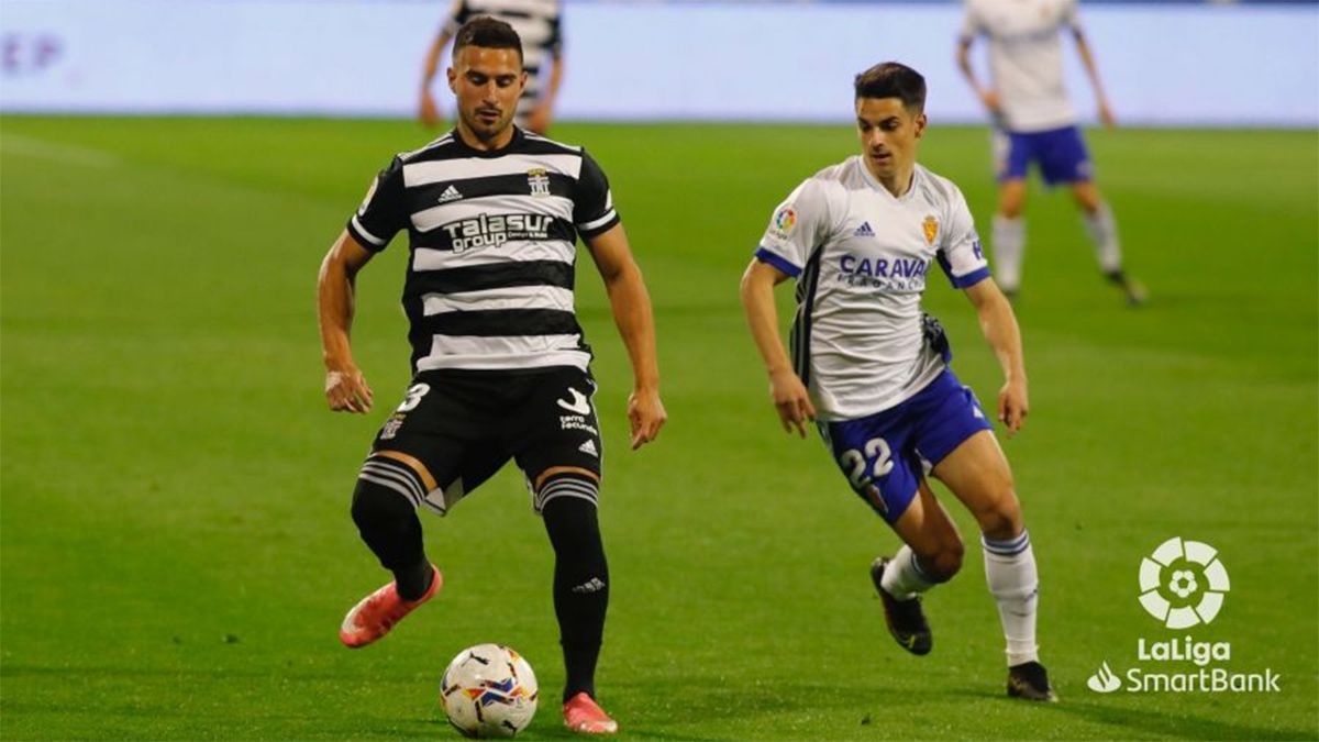 Partido sin goles entre el Zaragoza y el Cartagena