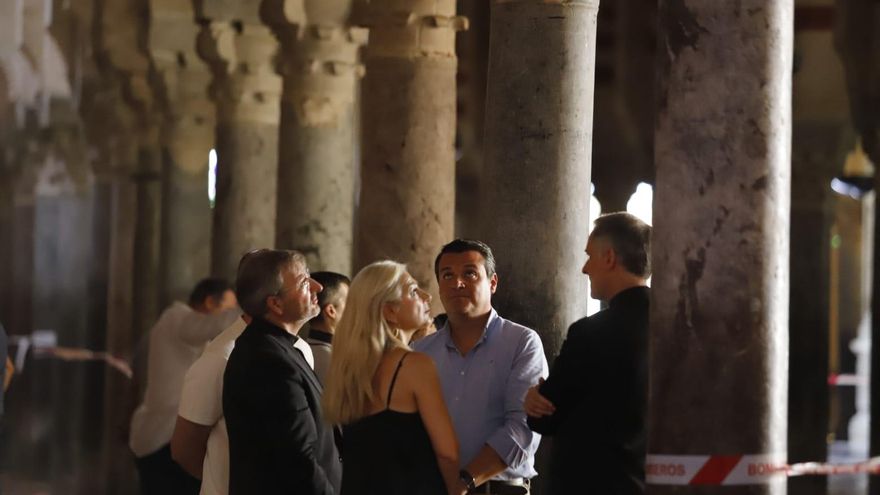 La Junta de Andalucía cifra en un millón de euros la restauración de la Mezquita-Catedral de Córdoba tras el incendio