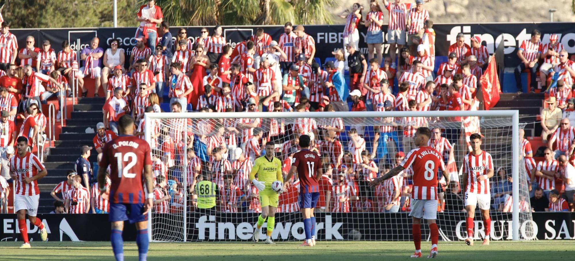 EN IMÁGENES: Así fue el partido entre el Eldense y el Sporting