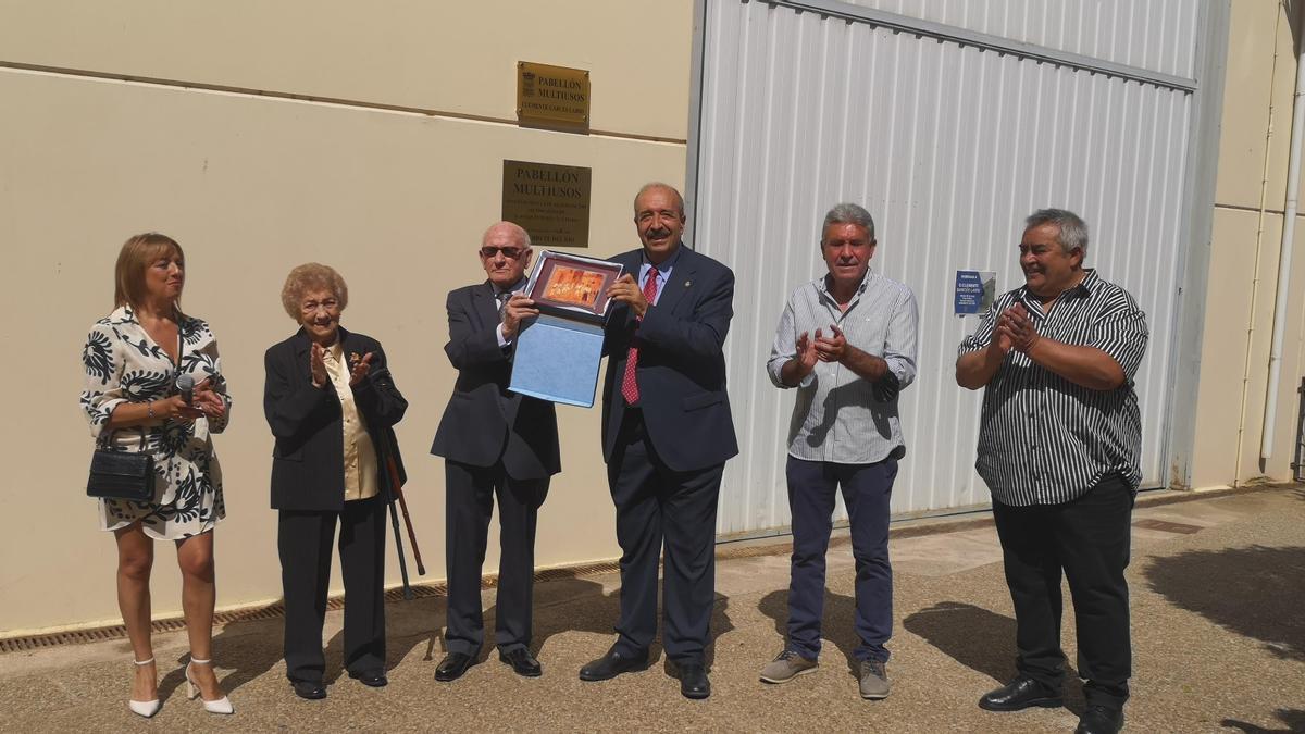 Homenaje a Clemente Garcés Navarrete.