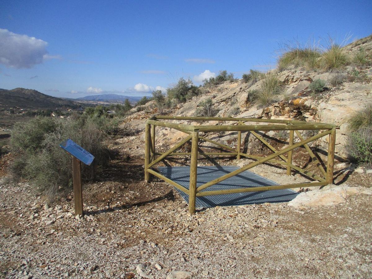 El pozo recuperado por el Ayuntamiento de Novelda.