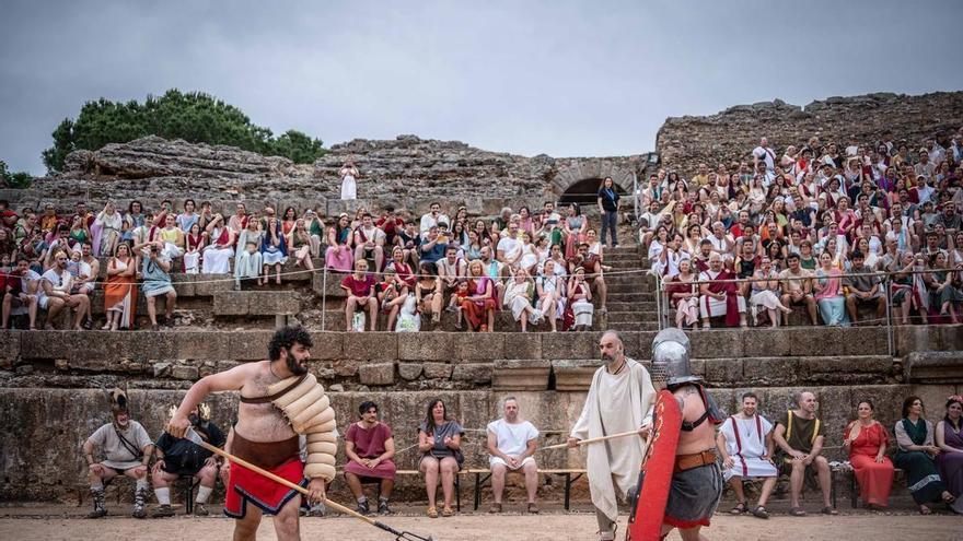 Fotogalería | Emerita Lvdica devuelve el rugido de los gladiadores al Anfiteatro Romano de Mérida