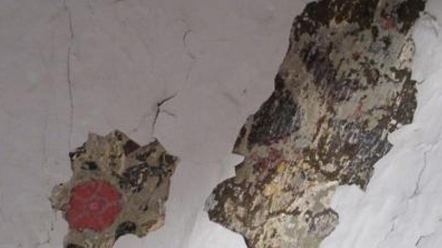 Descobreixen restes de pintura a l&#039;ermita de Sant Francesc de Santpedor