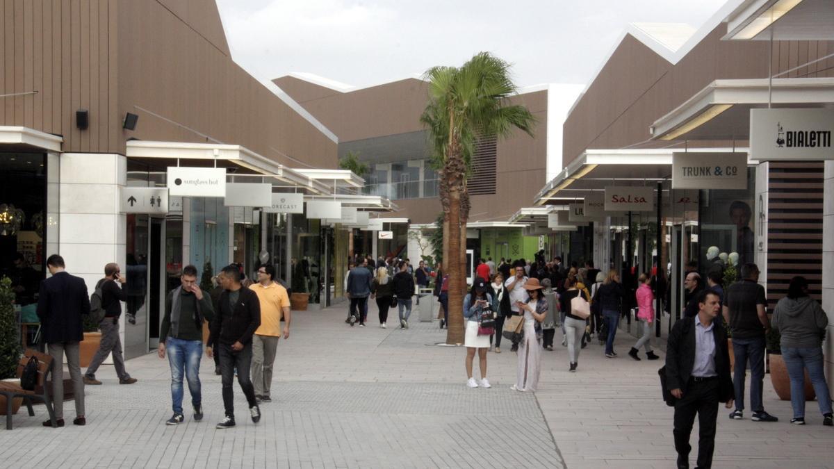 Aspecto del outlet de Viladecans, inaugurado el pasado mes de octubre.