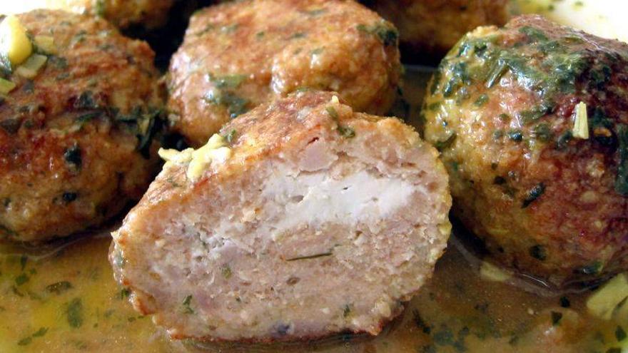 Albóndigas de queso