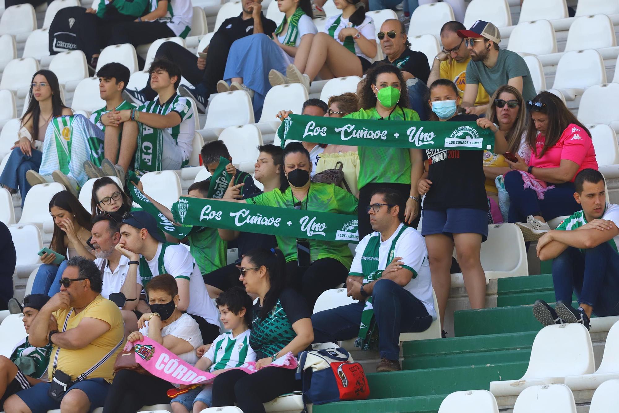 Las imágenes de los aficionados en el Córdoba CF-AD Ceuta CF