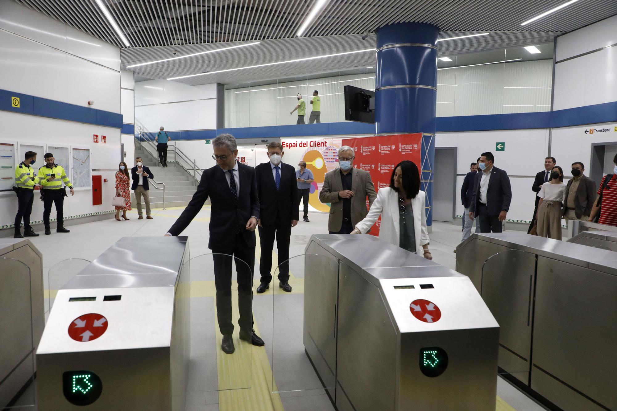 L10, la nueva línea de metro entre el centro y Natzaret, entra en funcionamiento