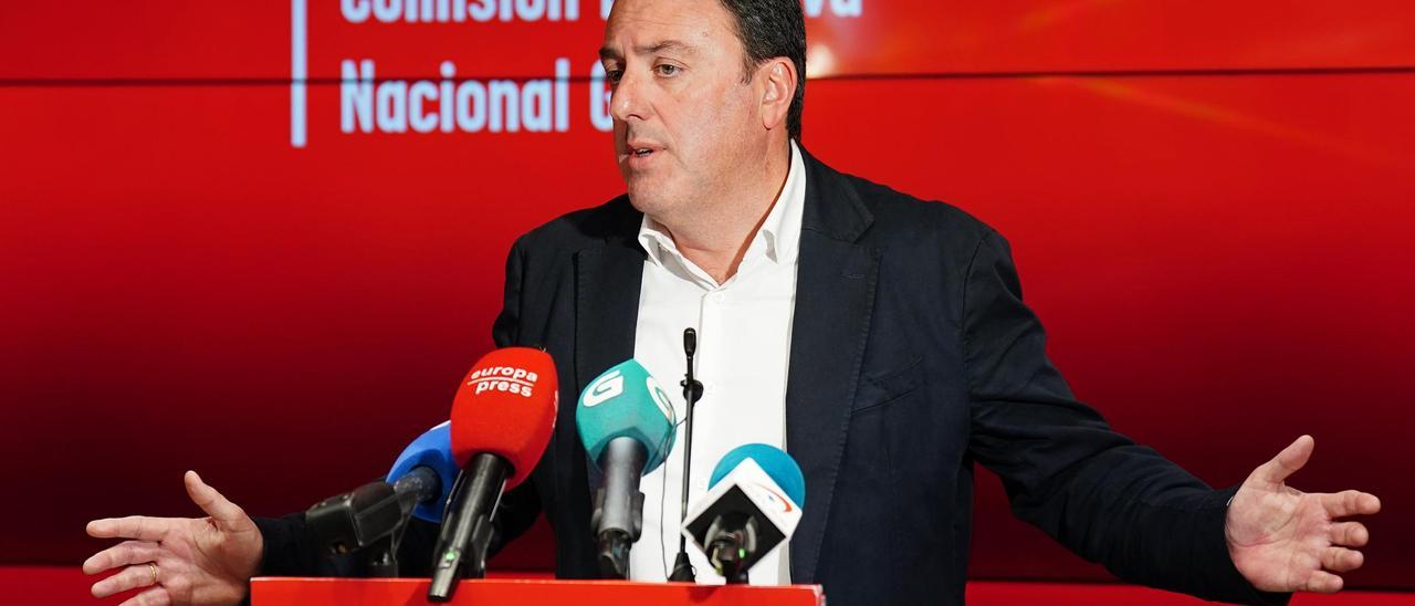 Formoso confirma que dejará la dirección de los socialistas gallegos en el próximo Congreso