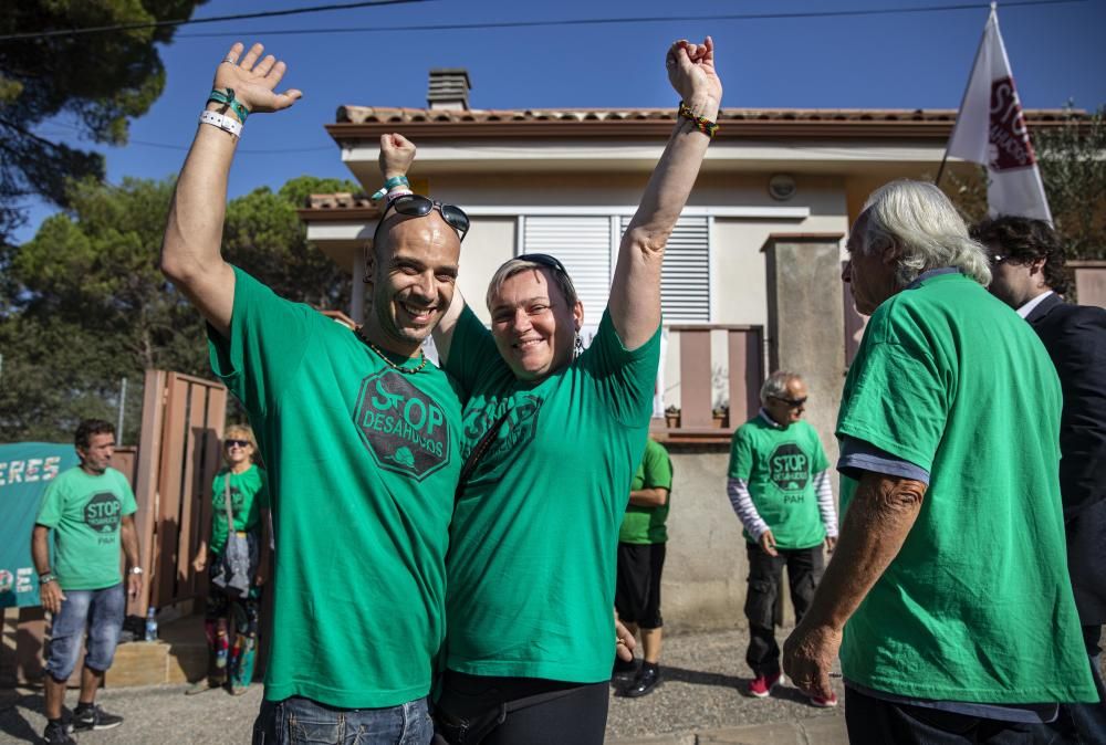 Aturen el desnonament d'una família amb menors a Caldes de Malavella