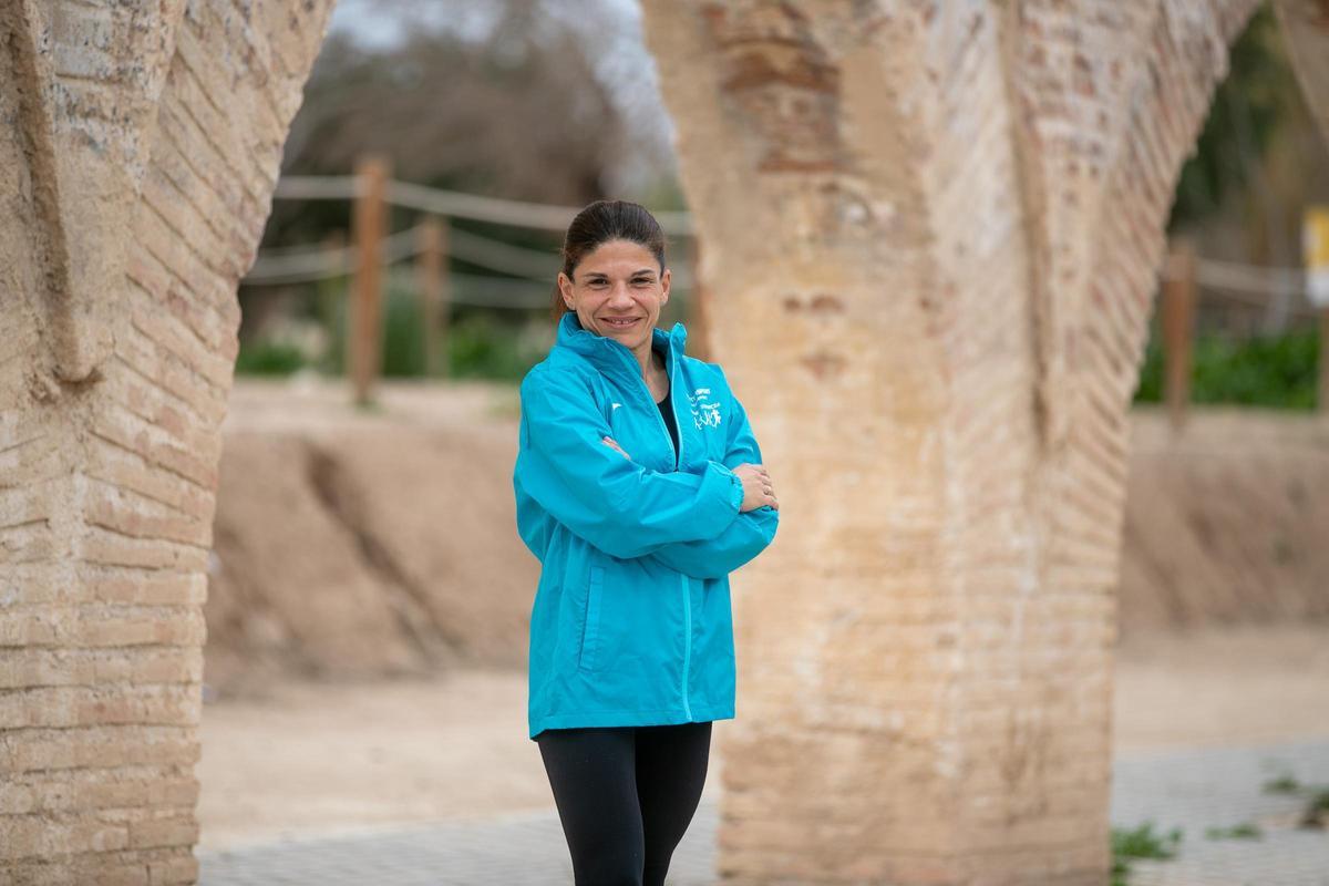 La atleta murciana Ana María Almela.