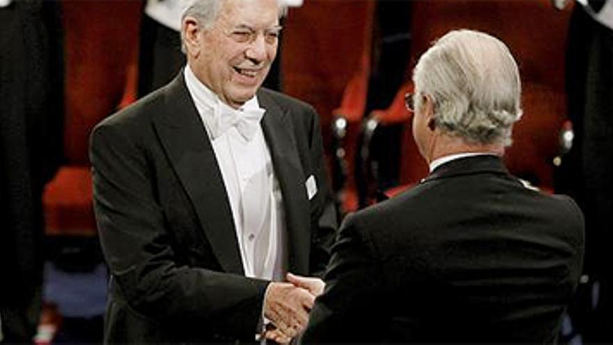 Vargas Llosa recoge el Premio Nobel de Literatura 2010