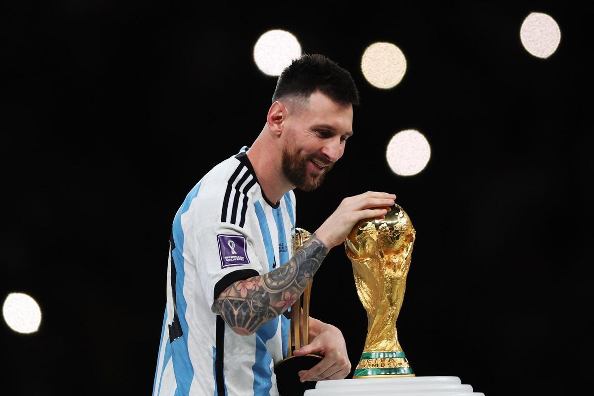 Leo Messi va guanyar el Mundial de Qatar amb l'Argentina, fa quatre anys