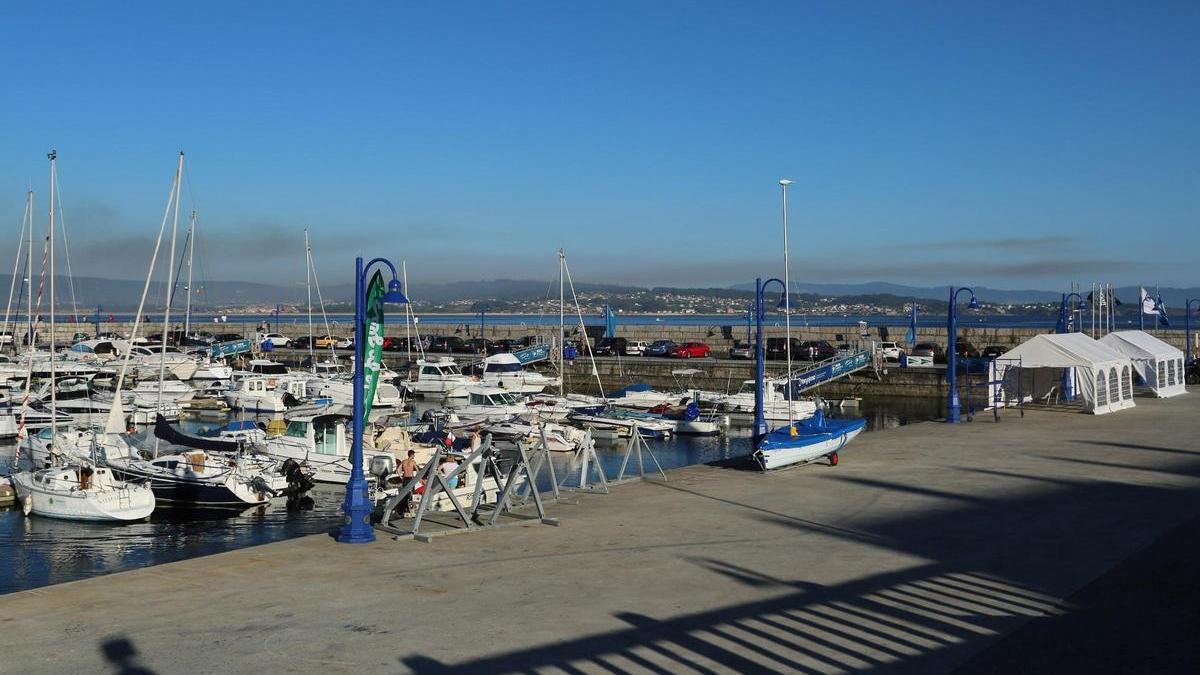 Vista del puerto deportivo.