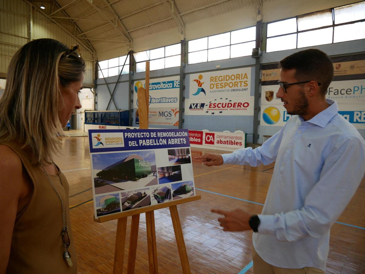 Presentación del proyecto de remodelación del Pabellón Arbrets de Crevillent