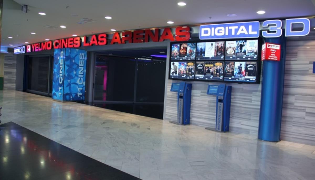 La sala de cines Yelmo Las Arenas es una de las adheridas al programa Cine Sénior