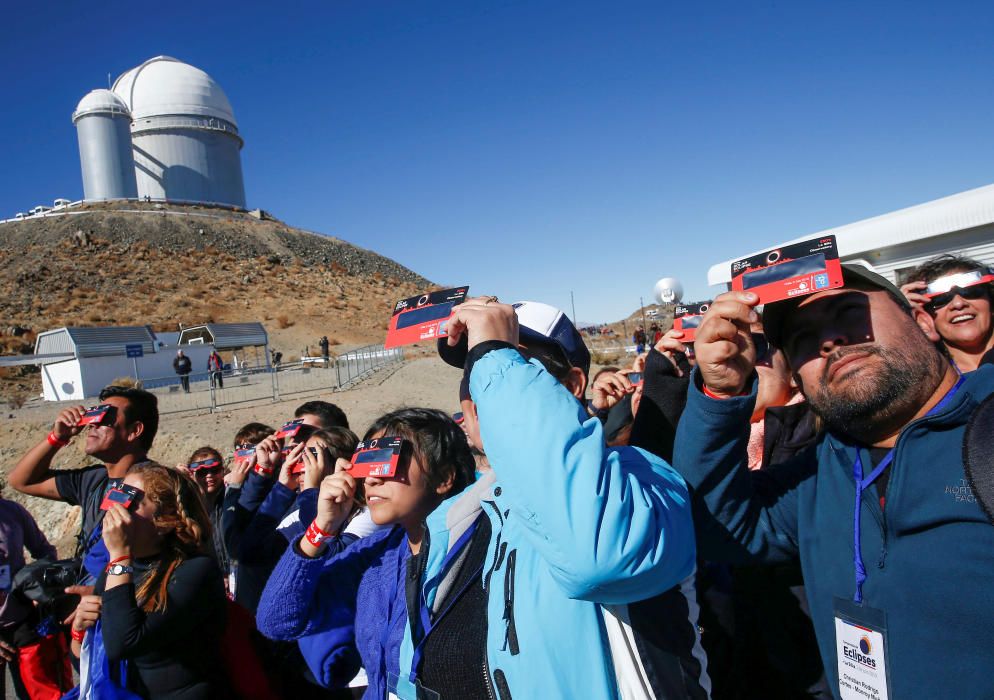 Eclipse solar total visible en Sudamérica