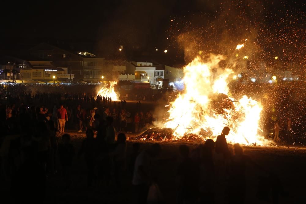 Vigo disfruta de la noche de San Juan