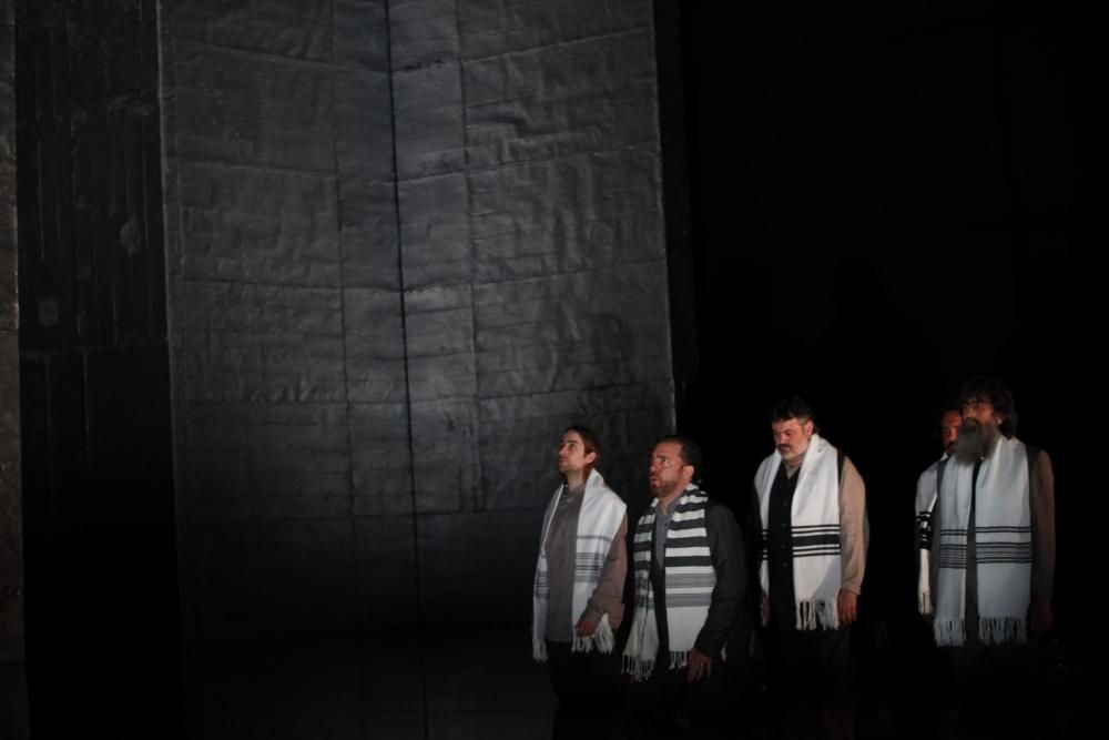 Ensayo general de la ópera Nabucco en Gijón