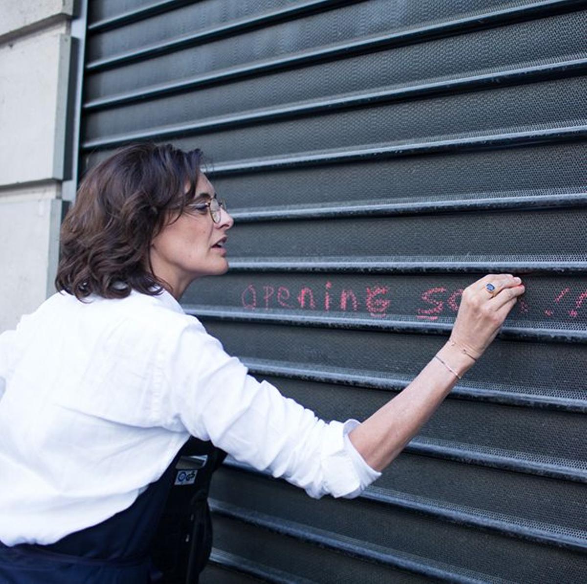 Inauguración de la boutique de Inés de la Fressange