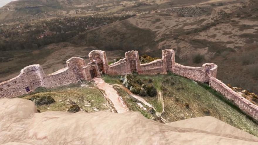 Los visitantes pueden recorrer el castillo como nunca antes a través de un nuevo espacio web en 3D. | EL PERIÓDICO