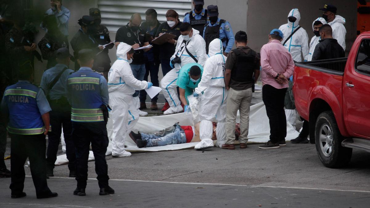 Asesinato de un hijo del expresidente de Honduras Porfirio Lobo.