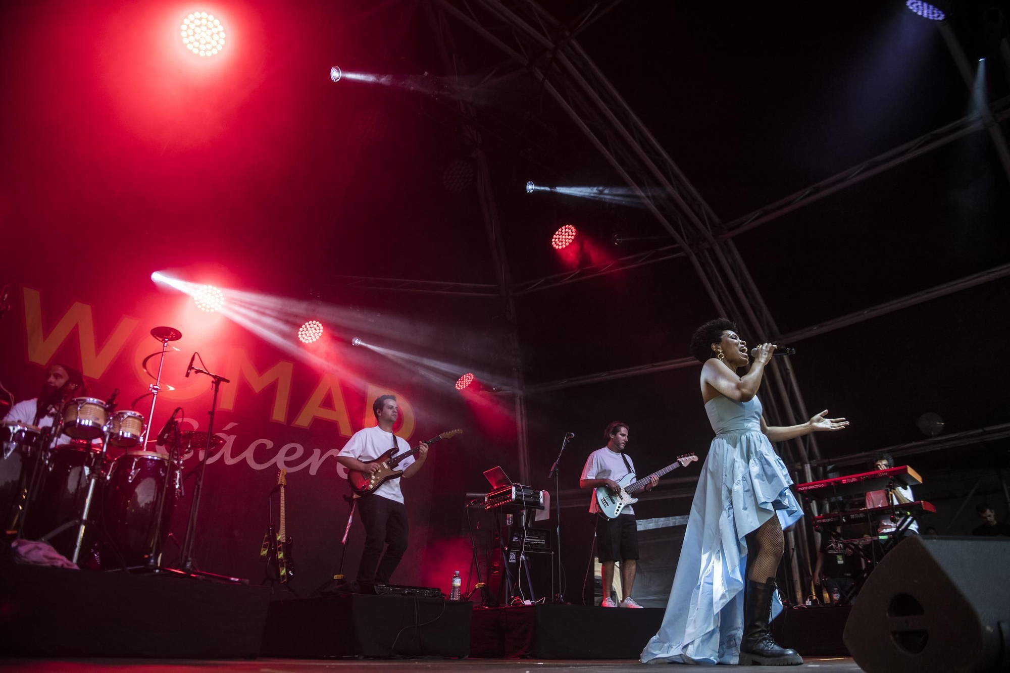 Vive el primer concierto de Womad en Cáceres