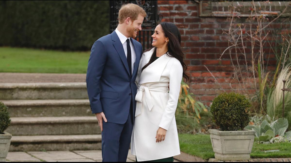 Primer posado del Príncipe Harry y Meghan Markle tras anunciar su compromiso