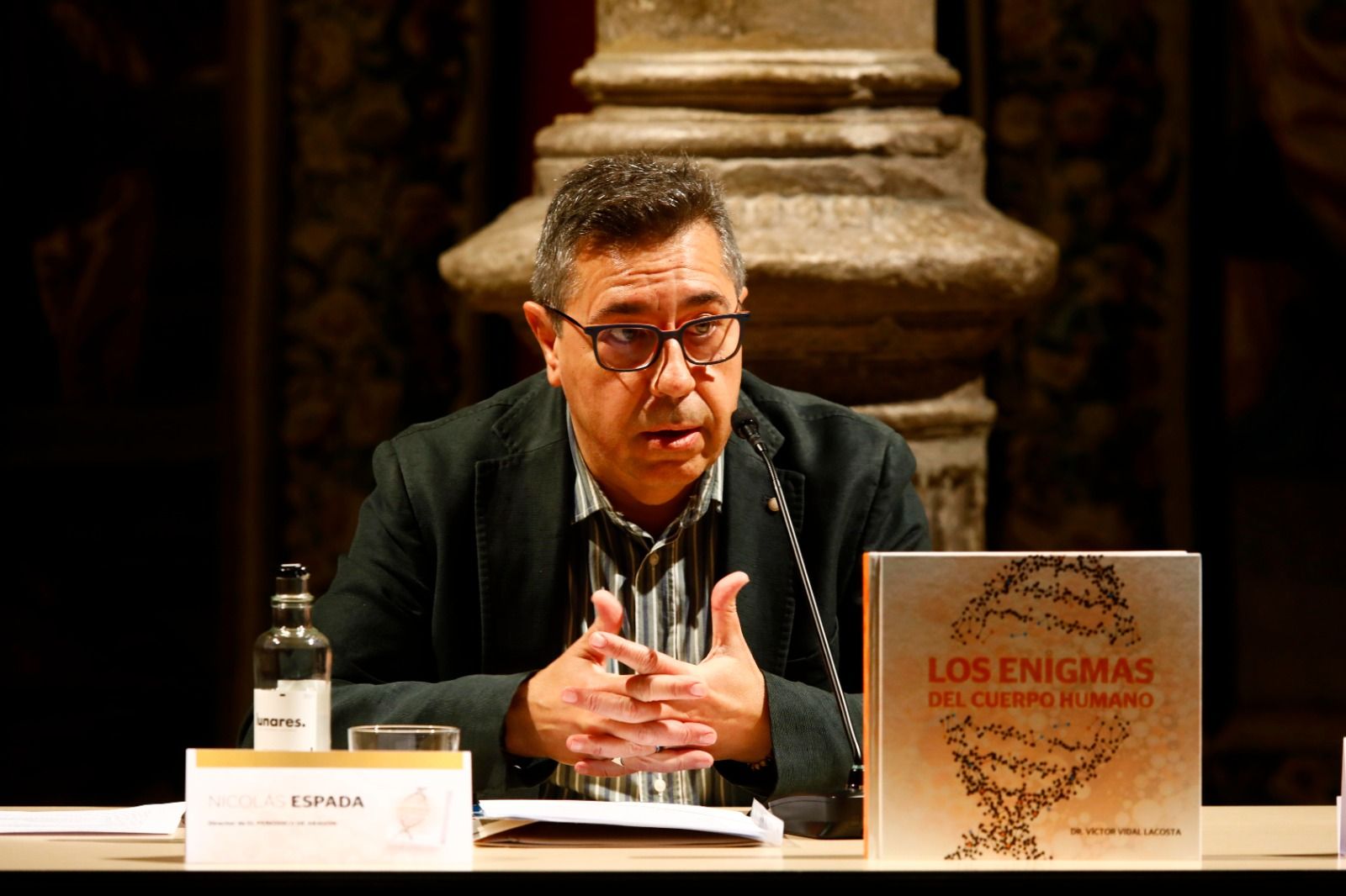 El doctor Vidal presenta ‘Los enigmas del cuerpo humano’ en Zaragoza