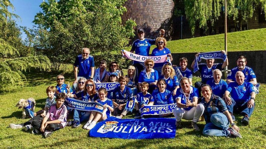 Una ciudad en busca del sueño azul: la afición se vuelca con el Oviedo ante el primer partido en el que el equipo defenderá el play-off