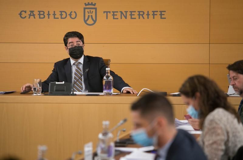 Pleno del Cabildo tinerfeño (30/10/2020)