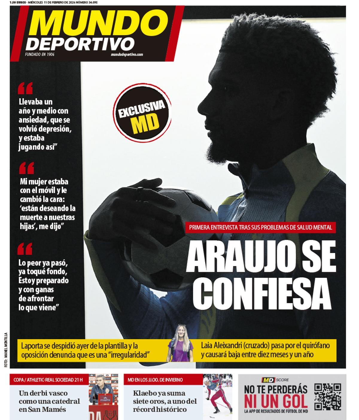 Las portadas de la prensa deportiva de hoy