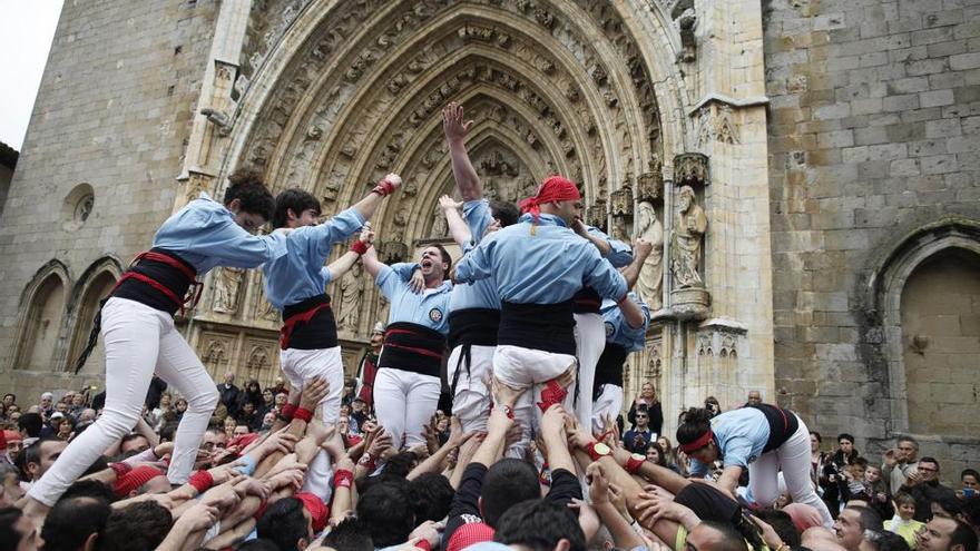 Els Vailets durant el seu bateig, el passat abril.