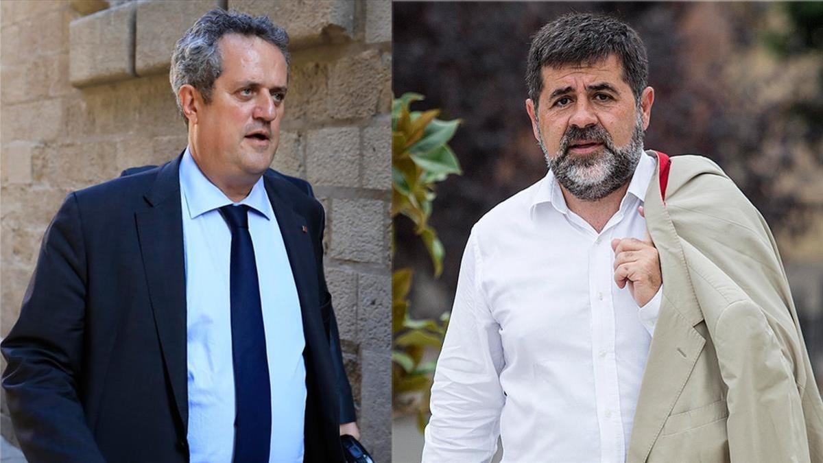 Joaquim Forn y Jordi Sànchez.