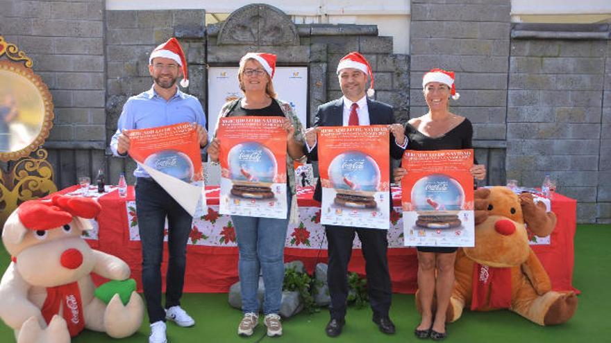 Por la izquierda, José Carlos Álamo, Elena Álamo, Armando Gil (Coca Cola) y Sonja Arup (Insportme).